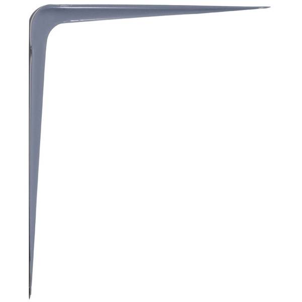Photo of Strong Arm Gray Shelf Bracket