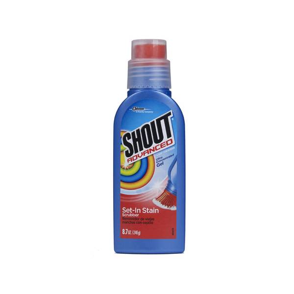 2 Shout Free Laundry Stain Remover No Dyes Fragrance Gentle on Baby Clothes  22Oz