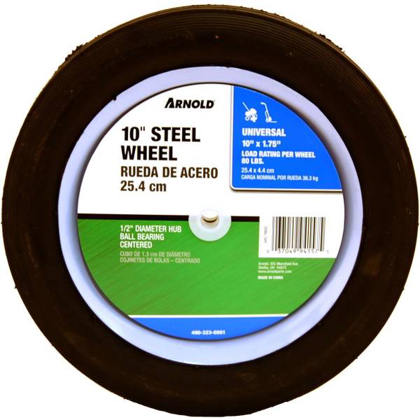 Arnold Ribbed Tread Steel Wheel 490-323-0001 Blain's Farm Fleet