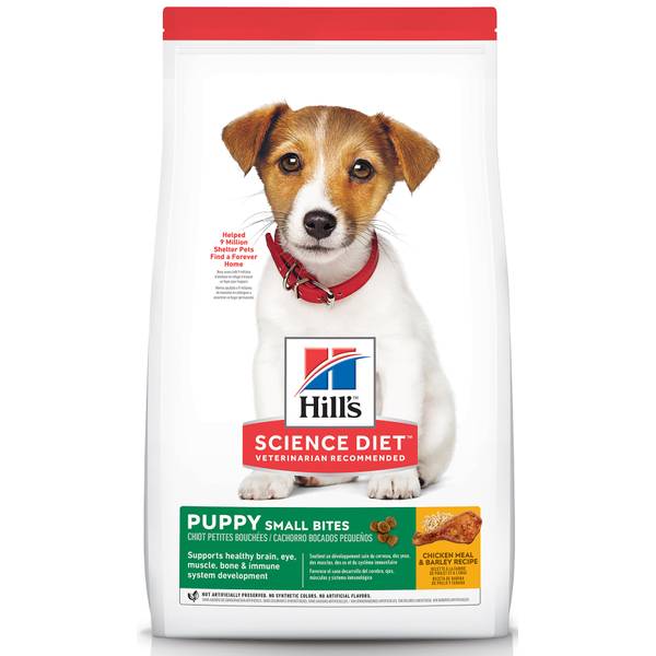 Hill's Science Diet Sensitive Stomach and Skin Adult Dog Food, Chicken Meal and Barley - 4 lb bag