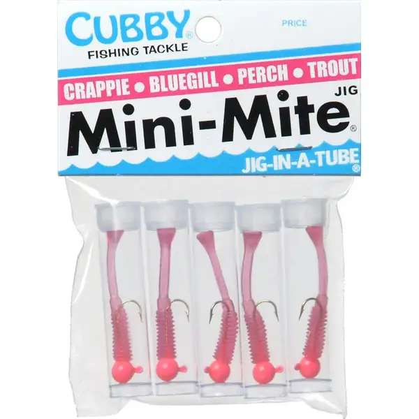 Cubby Pink and Purple Mini-Mite Fishing Lure - MM5010