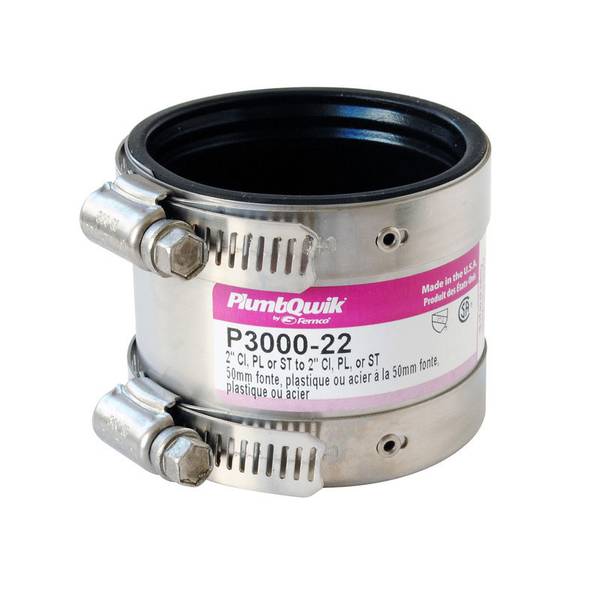 Fernco, Inc. Proflex Shielded Coupling, 2" X 2" - P3000-22 | Blain's ...