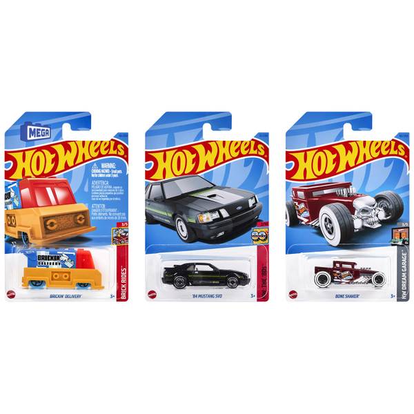 Hot Wheels 5-Car Pack (Assortment, Styles Vary) by Mattel Brands