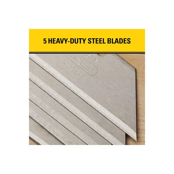 Stanley 11-931 Extra Heavy Duty Utility Blade - 5 pack