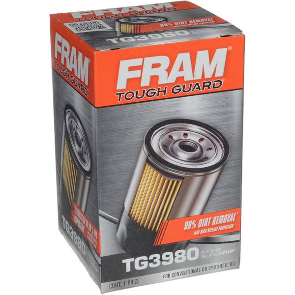 FRAM TG3980 Tough Guard Passenger Car Spin-On Oil Filter 