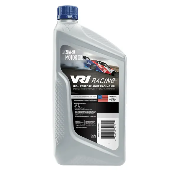 Valvoline VR1 Racing 20W-50 1L 4本 Valvoline 1 Quart VR1 Racing SAE 20W-50 Motor Oil - 822347