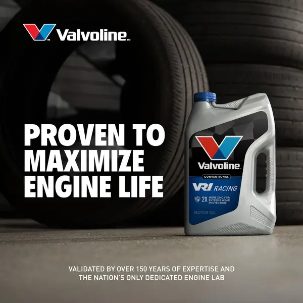 Valvoline 1 Quart VR1 Racing SAE 20W-50 Motor Oil - 822347