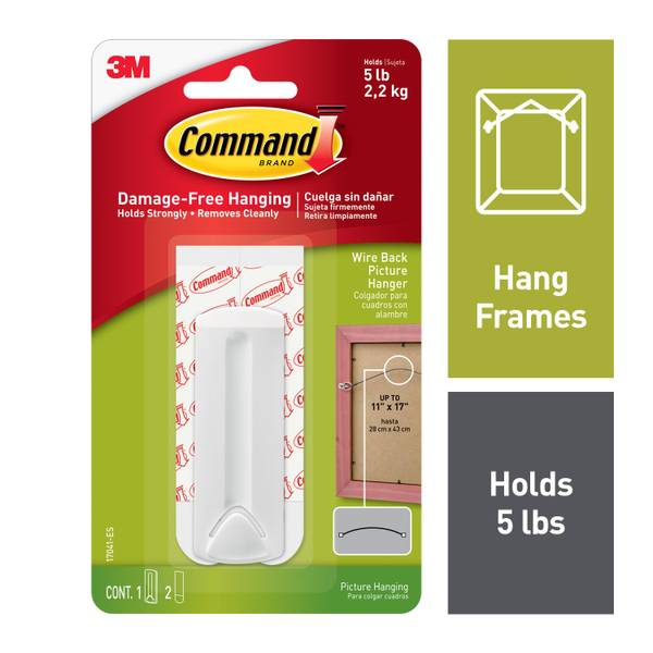 Command Wire Back Picture Hanger - 17041-ES