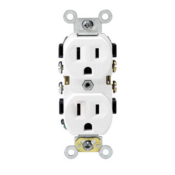 Photo of 15 Amp Duplex Straight Blade Receptacle