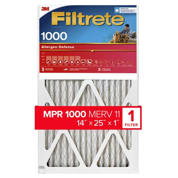 Photo of 16" x 20" x 1" Allergen Defense Air Filter