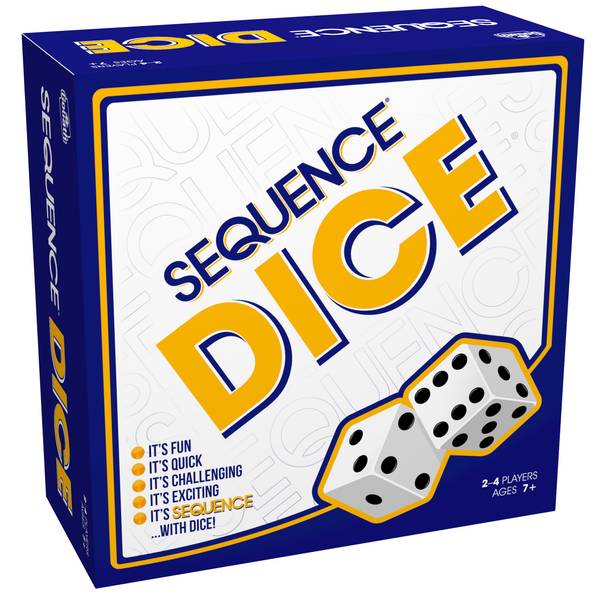 Sequence Dice™ Game By Jax Ltd | 5.8" x 2.5" x 10.3"