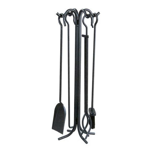 Open Hearth Collection 5 Piece Wrought Iron Fireplace Tool Set 15001 Blain's Farm & Fleet