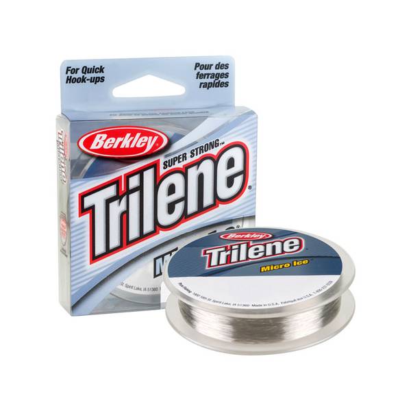Berkley Trilene Clear Micro Ice Fish Line Pony Spool - 1004409