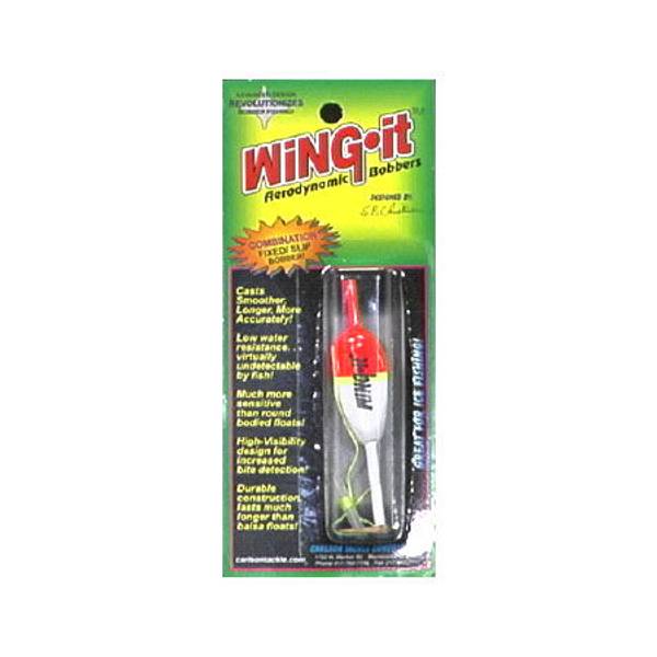 WingIt Wing It Small White/Red Bobber - CA80101
