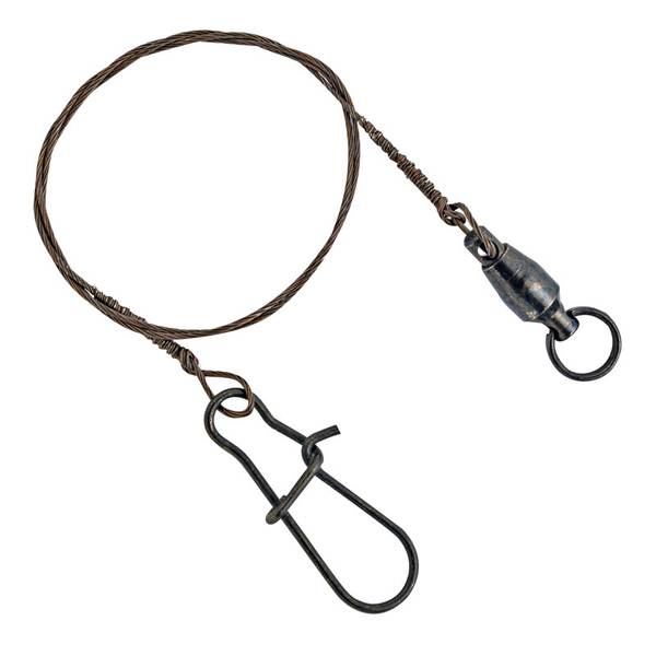 Photo of 27 lb Invisa Leader with Ball Bearing Swivel