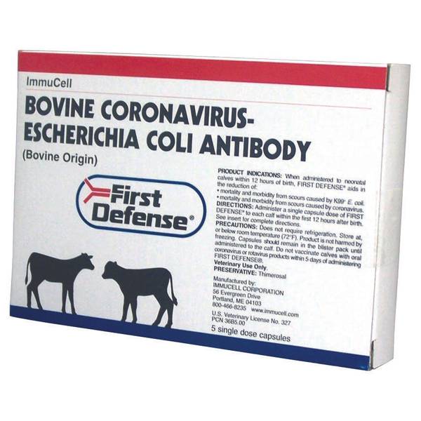 Photo of 1st Defense Corona E-Coli Antibody