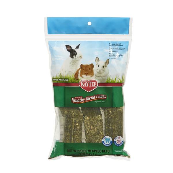 Kaytee Natural Timothy Hay Cube Rabbit Feed 100036895 Blain's Farm