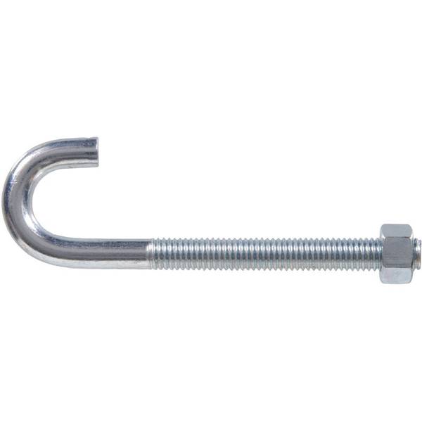 Photo of 5/16" J Bolt with Hex Nut