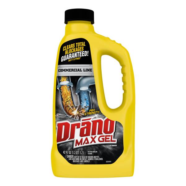 Drano Clog Remover, Max Gel, Pro Strength 32 fl oz