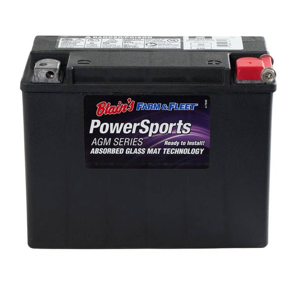 Photo of AGM PowerSports Battery, Group Size 20L, 310 CCA