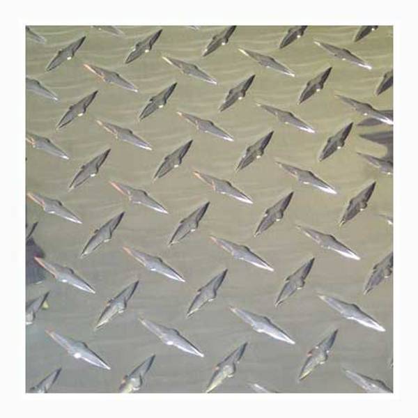 Photo of 12" x 24" .063 ga Bright Aluminum Tread Plate