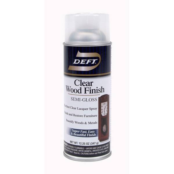 Deft Aerosol Clear Wood Finish, SemiGloss DFT011S/54 Blain's Farm