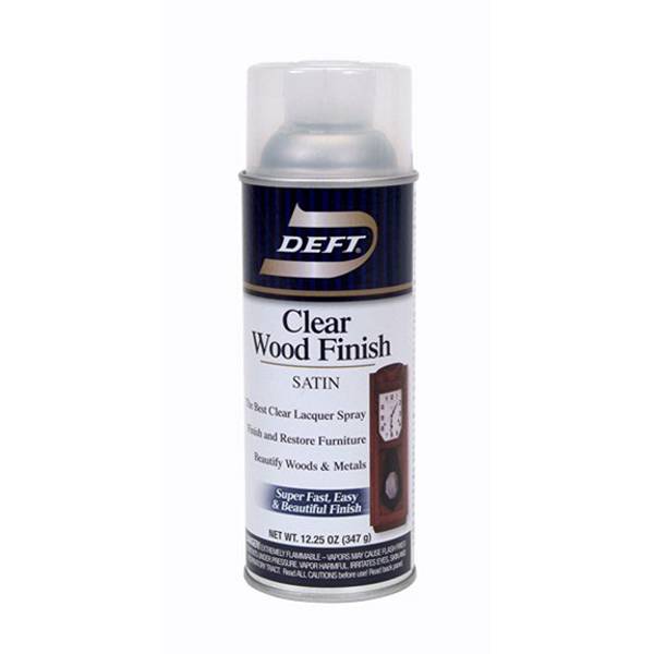 Deft Aerosol Clear Wood Finish, Satin DFT017S/54 Blain's Farm & Fleet