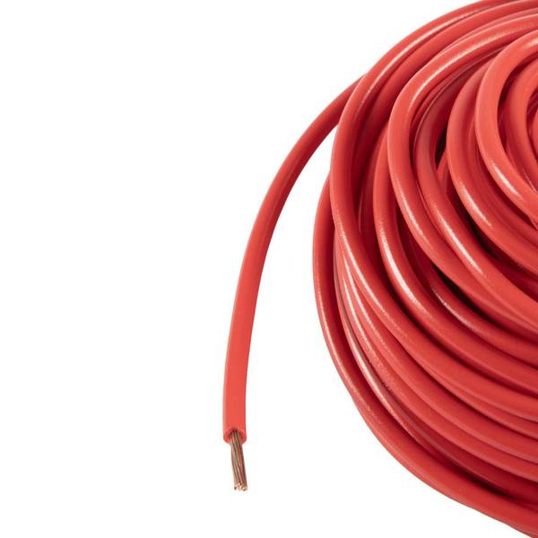 East Penn E6B-00394 40 ft. x 18 Gauage Primary Wire 80, Red