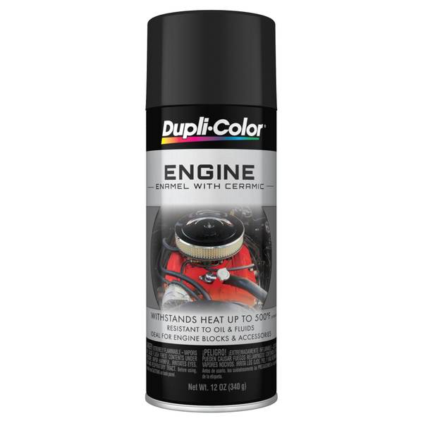 Photo of 12 oz Gloss Chevy Orange Engine Paint with CERAMIC