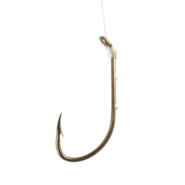 Eagle Claw Size 2 Bronze Snell Fish Hook - 139H-2