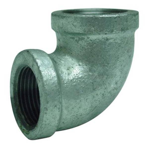 Photo of Galvanized 90 Degree Pipe Reducing Elbow