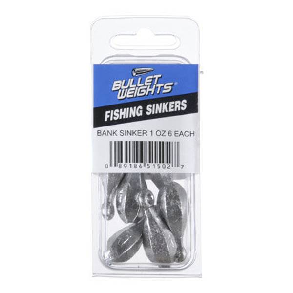 Water Gremlin, Egg Sinker Fishing Weight, 1-1/2 Oz., Pack of 3