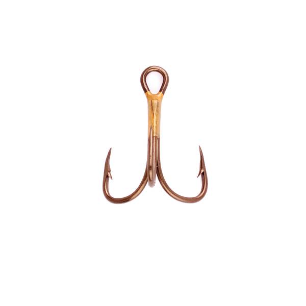 Eagle Claw Bronze 2x Treble Hook