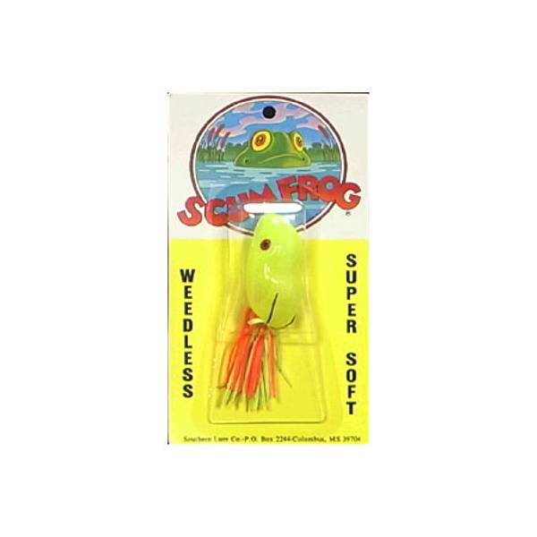 Southern Lure Co. Yellow Scum Frog Fish Lure - SCF121