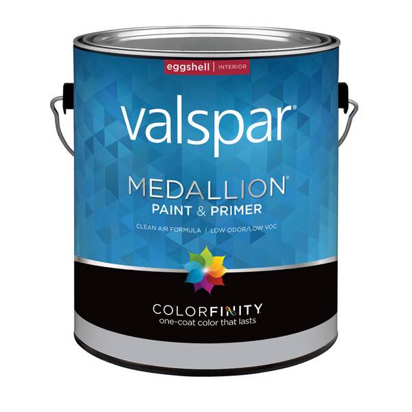 Valspar 1 Gallon Medallion Wall & Trim Interior Eggshell Latex Paint ...