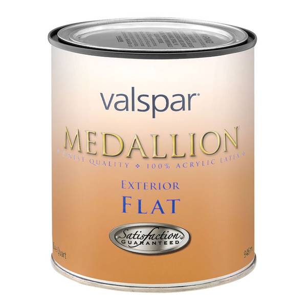 Valspar Medallion Exterior Flat Latex, Clear Base - 27-45505-05 | Blain ...