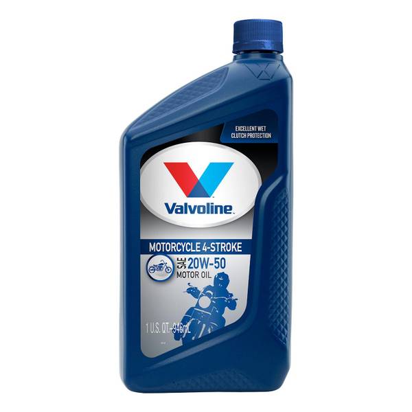 UPC 074130007437 product image for Valvoline 1 Quart 4-Stroke Motorcycle SAE 20W-50 Motor Oil | upcitemdb.com