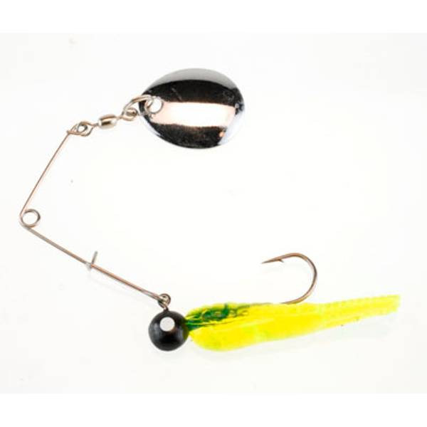 50 BLACK NEON CHARTREUSE 1.5"RAT Tail BEETLES Crappie Fishing Lures Beetle Spins