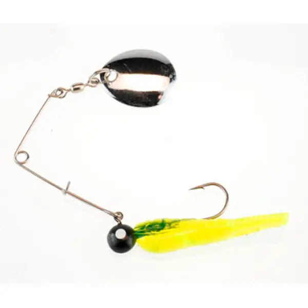 Johnson Chartreuse Beetle Spin Fishing Lure - 1062258