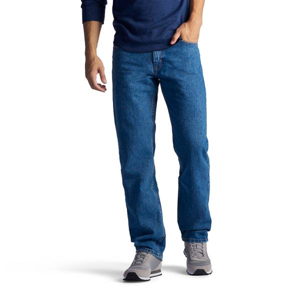 lee men's regular fit straight leg jeans