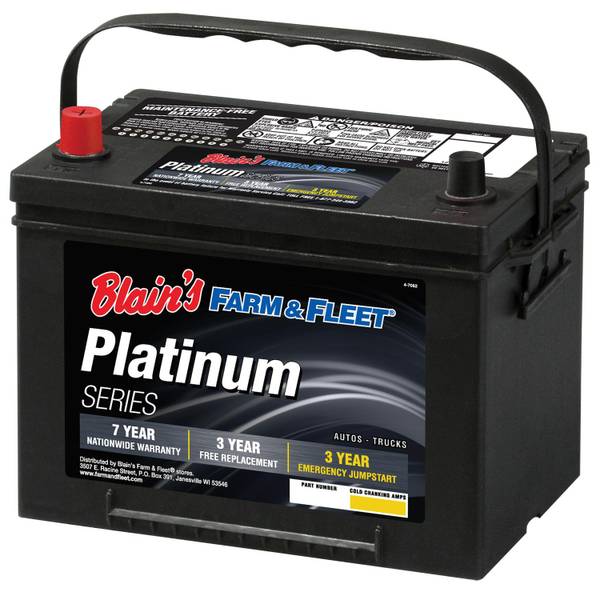 Platinum Automotive Battery, Group Size 34, 800 CCA, 115 RC