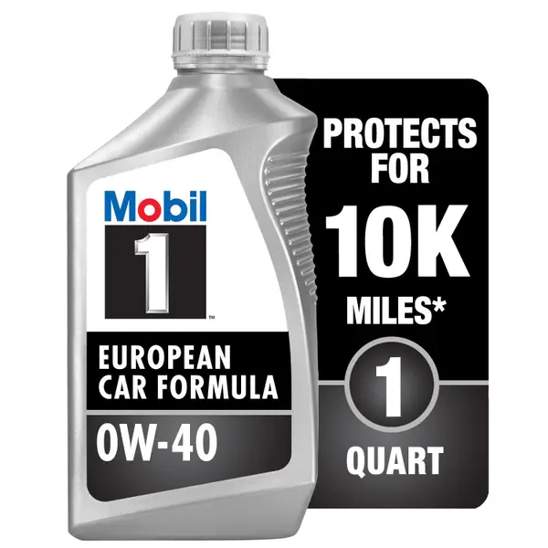Mobil 1 1 Quart 0W-40 FS European Car Formula Full Synthetic Motor