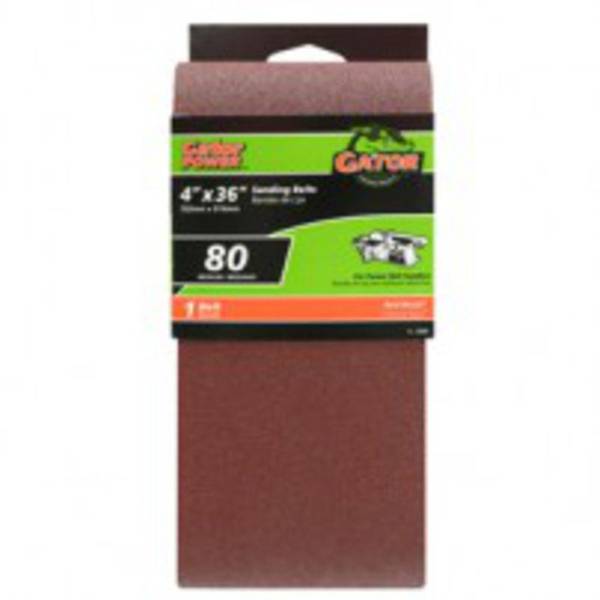 Photo of 4" x 36" Red Resin Sanding Belt