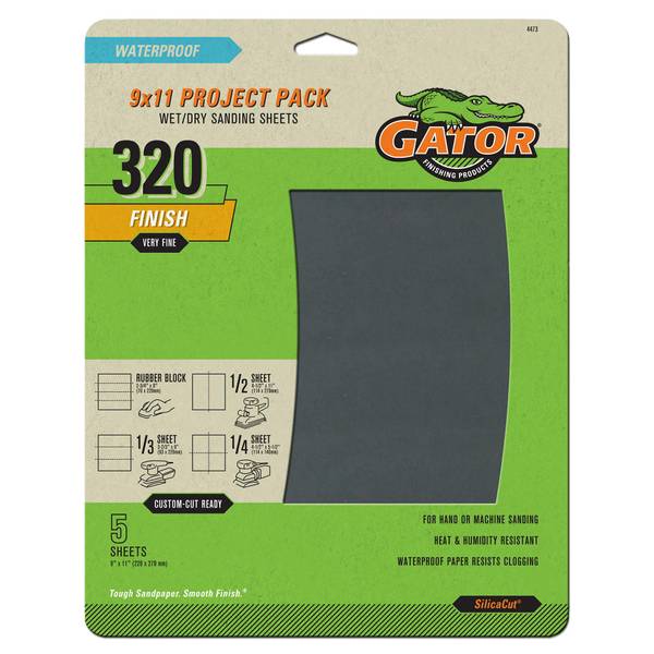 Photo of Silicon Carbide Waterproof Sanding Sheet 5 Pack
