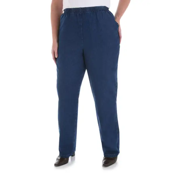 chic elastic waist pants