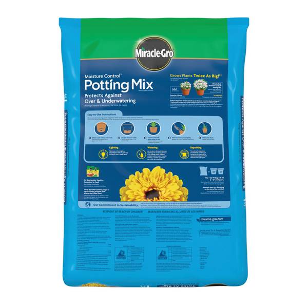 Miracle-Gro Moisture Control Potting Mix - 75578309 | Blain's Farm & Fleet