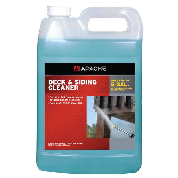 Apache 1 Gallon Super Concentrate Deck & Siding Pressure Washer Cleaner