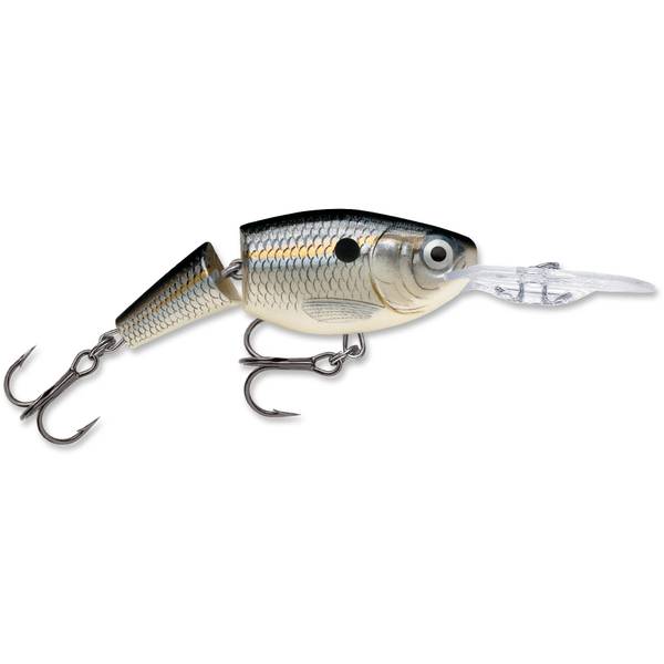 Rebel Jointed Minnow Silver Black 5 1/2 in