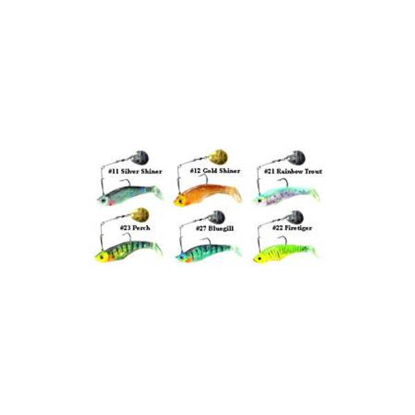  Northland Tackle MMS4-6-22 Mimic Minnow Spin 6/Cd Mimic Minnow  Spin, Firetiger, 1/4 oz : Fishing Equipment : Sports & Outdoors