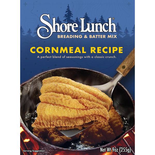 Shore Lunch Cornmeal Recipe Fish Breading and Batter Mix 4003878